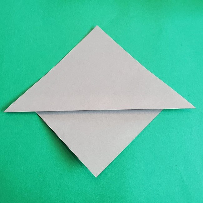 折り紙 簡単かわいいトトロの折り方作り方 (4)