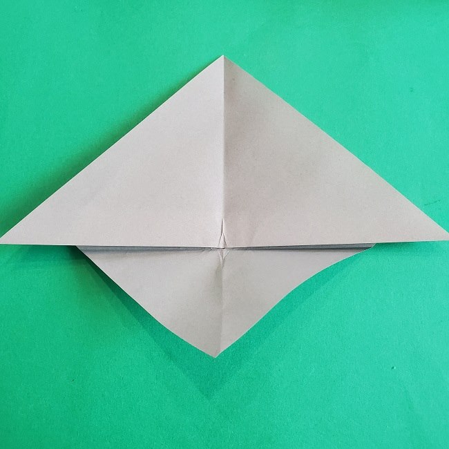 折り紙 簡単かわいいトトロの折り方作り方 (7)