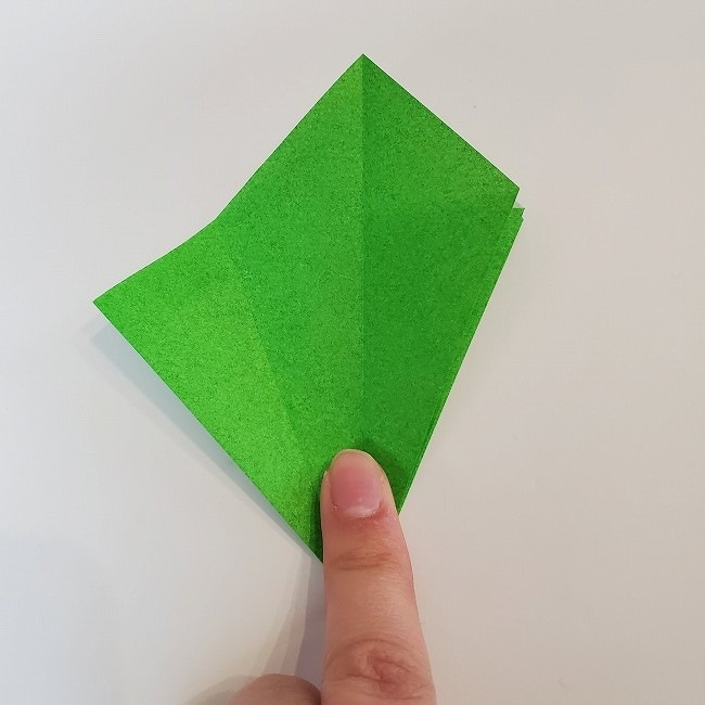 折り紙 菜の花(立体)の折り方作り方2土台 (16)