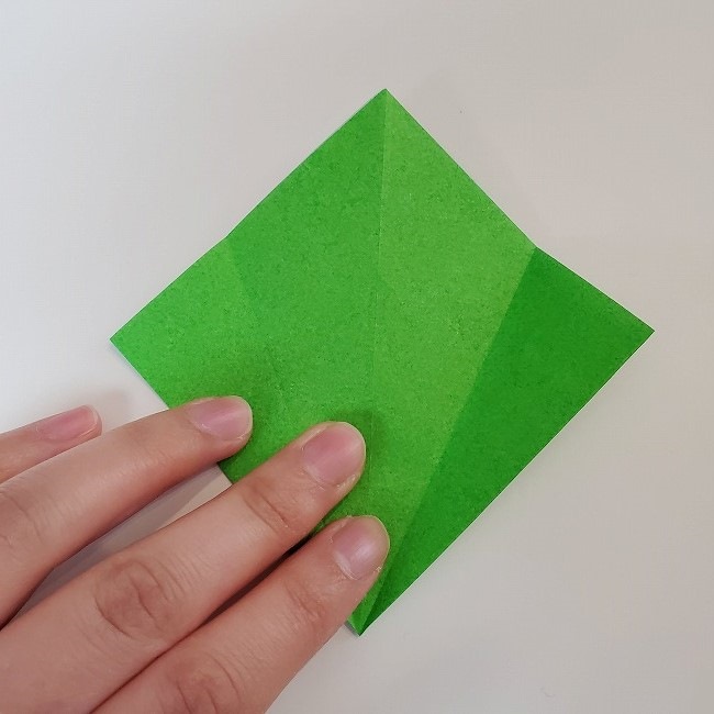 折り紙 菜の花(立体)の折り方作り方2土台 (19)