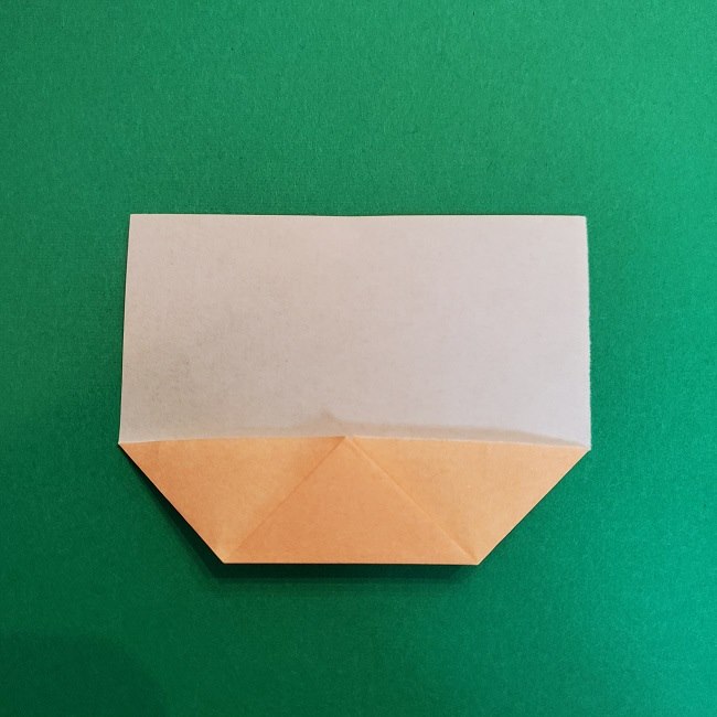 折り紙 魔女の宅急便『キキ』折り方作り方１顔 (5)