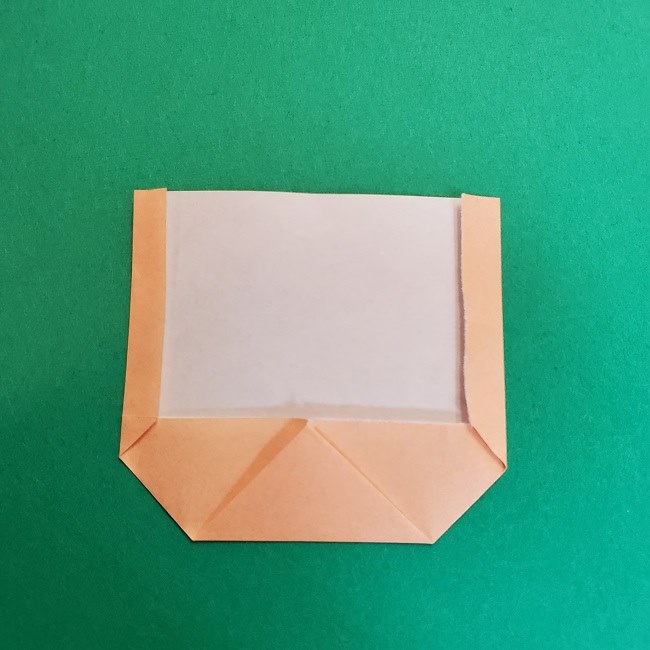 折り紙 魔女の宅急便『キキ』折り方作り方１顔 (6)