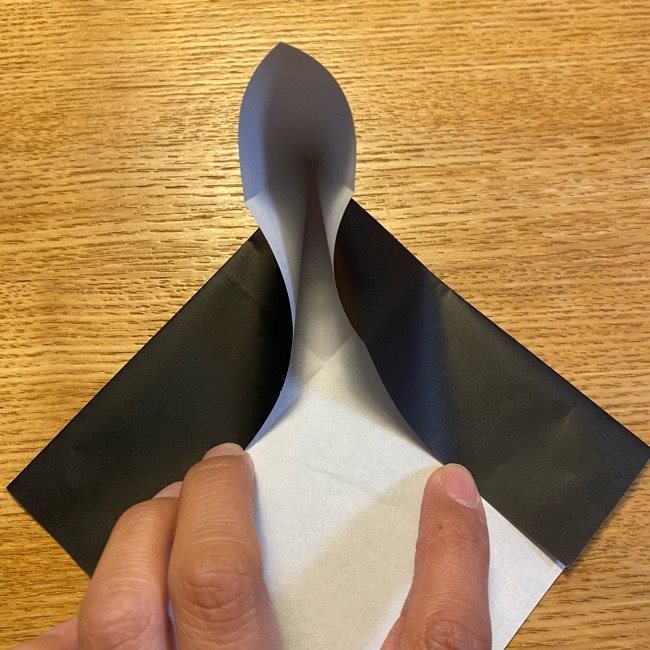 折り紙のカオナシ＊折り方作り方 (10)
