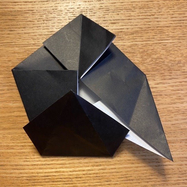 折り紙のカオナシ＊折り方作り方 (21)