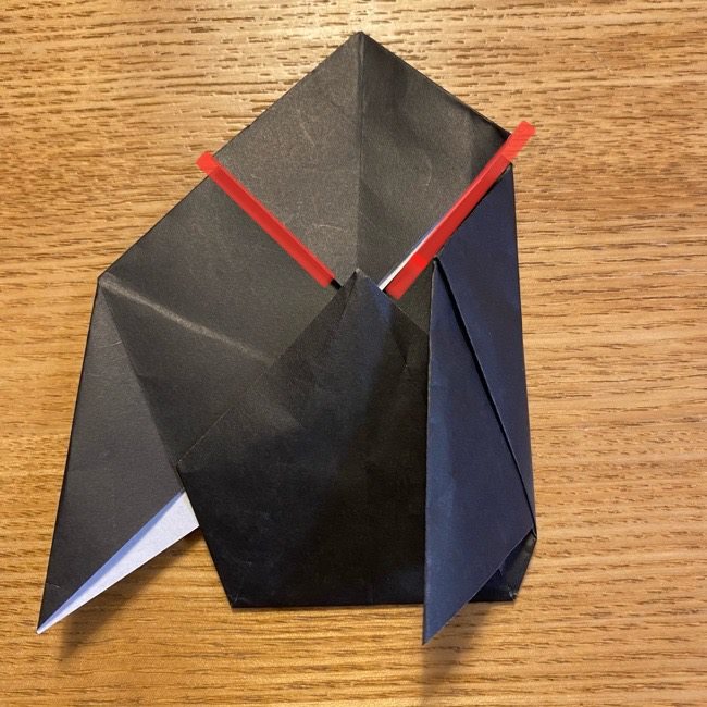 折り紙のカオナシ＊折り方作り方 (23)