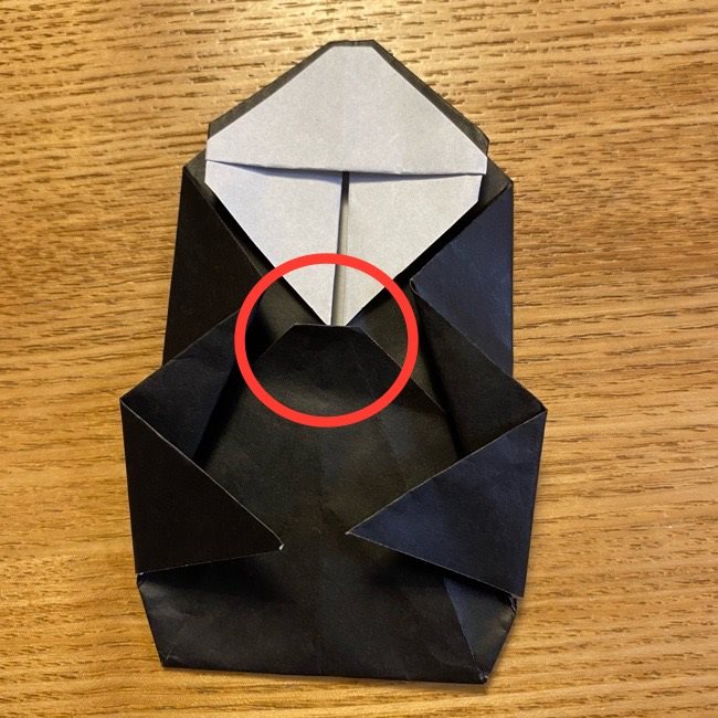 折り紙のカオナシ＊折り方作り方 (33)