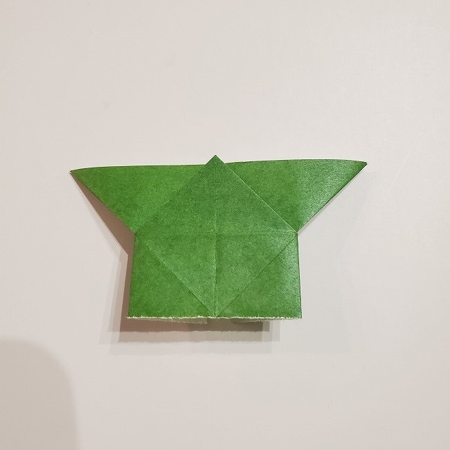 折り紙のクローバー(4枚ver)＊折り方・作り方1葉っぱ (15)