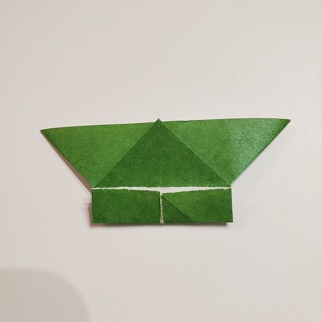 折り紙のクローバー(4枚ver)＊折り方・作り方1葉っぱ (16)
