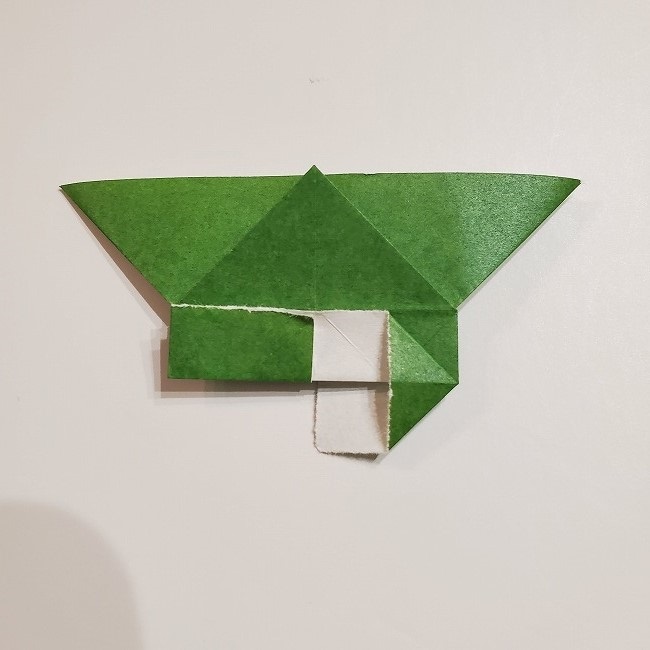 折り紙のクローバー(4枚ver)＊折り方・作り方1葉っぱ (18)