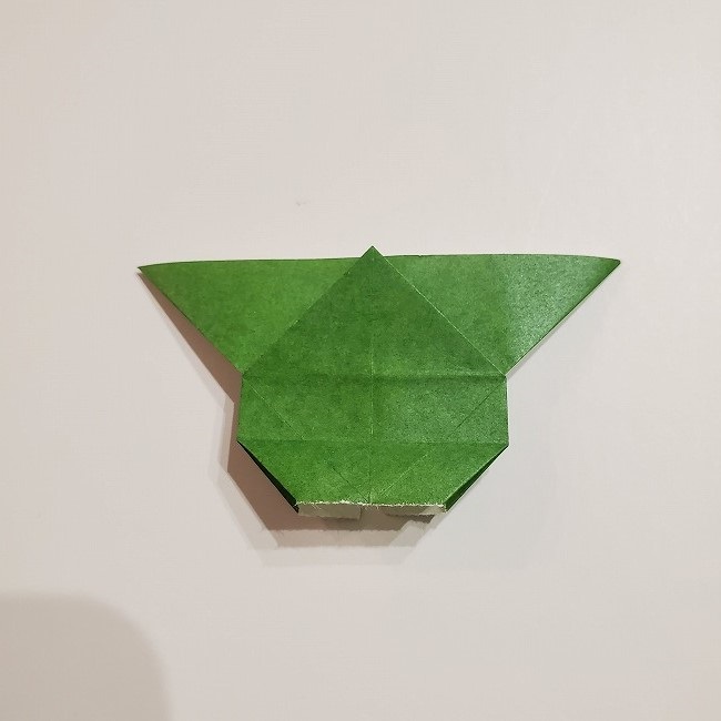 折り紙のクローバー(4枚ver)＊折り方・作り方1葉っぱ (20)