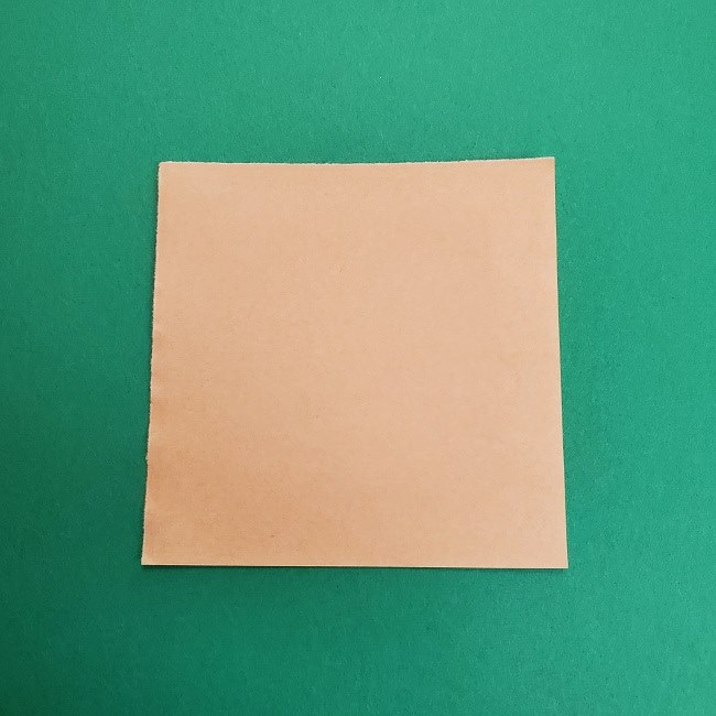 折り紙のサトシの作り方折り方1顔 (1)