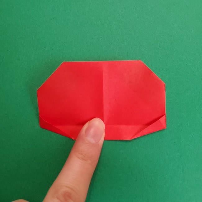 折り紙のサトシの作り方折り方2帽子 (13)