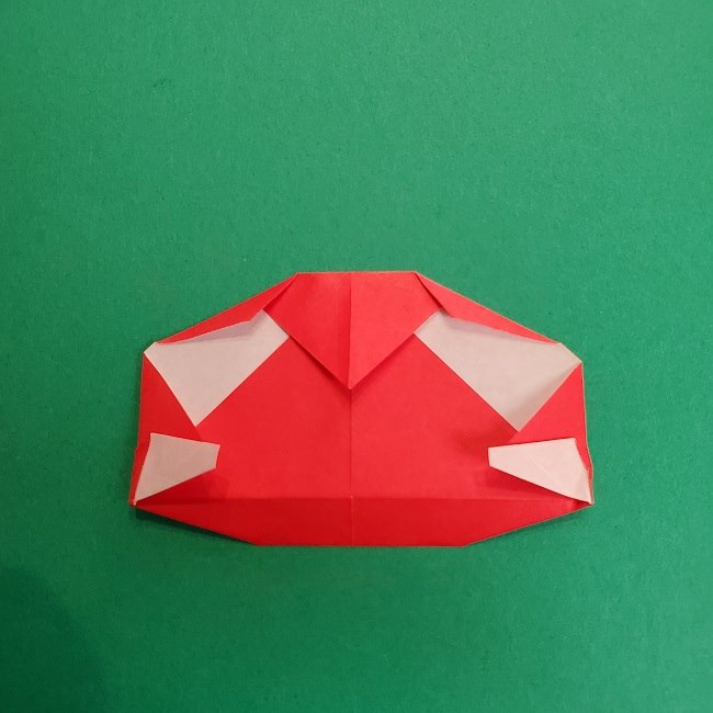 折り紙のサトシの作り方折り方2帽子 (15)