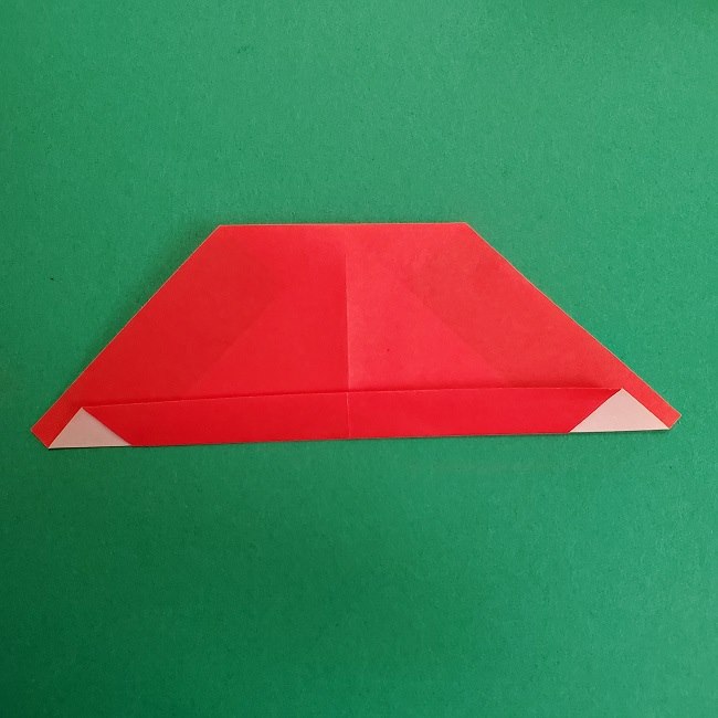 折り紙のサトシの作り方折り方2帽子 (7)