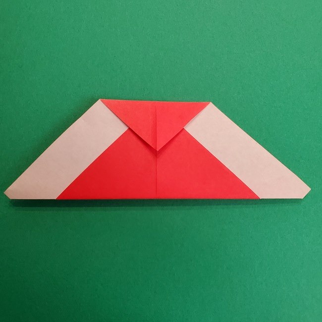 折り紙のサトシの作り方折り方2帽子 (8)