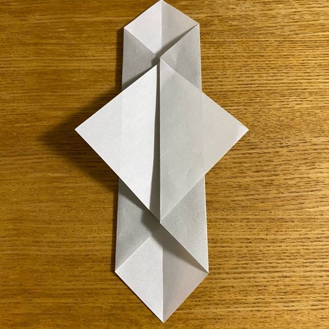 折り紙のフクロウはリアルでかわいい♪折り方作り方 (10)