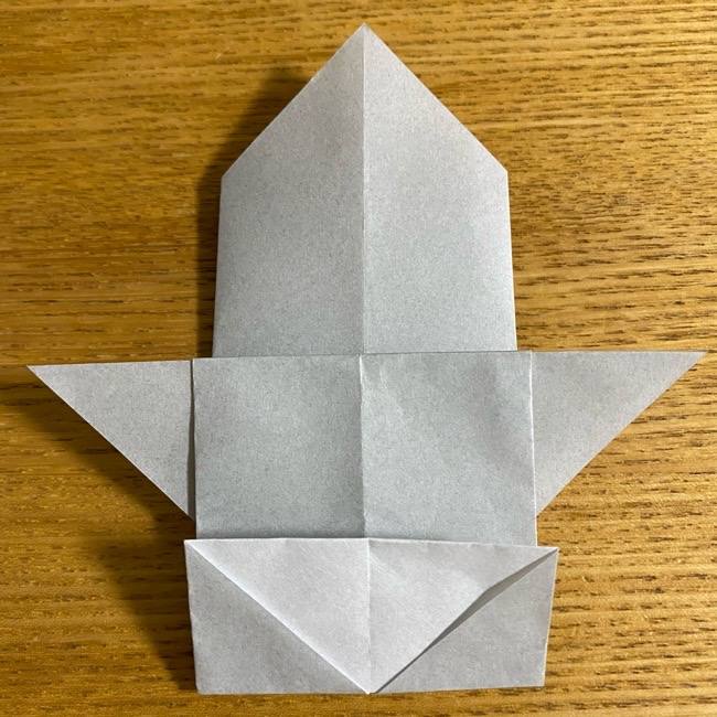 折り紙のフクロウはリアルでかわいい♪折り方作り方 (16)