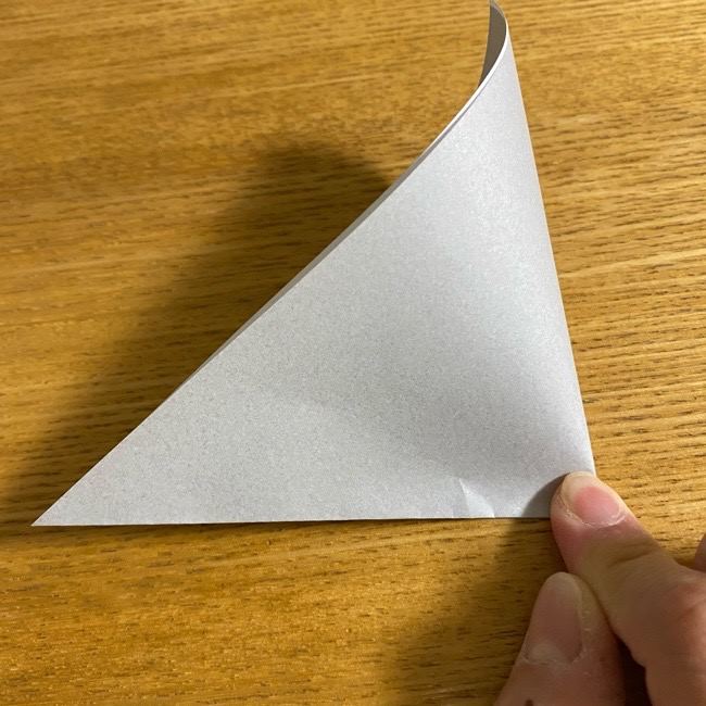折り紙のフクロウはリアルでかわいい♪折り方作り方 (2)