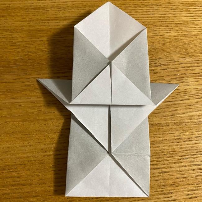 折り紙のフクロウはリアルでかわいい♪折り方作り方 (20)