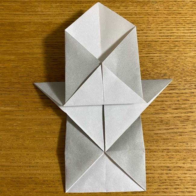 折り紙のフクロウはリアルでかわいい♪折り方作り方 (22)