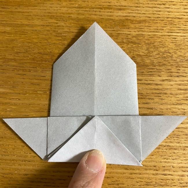 折り紙のフクロウはリアルでかわいい♪折り方作り方 (27)