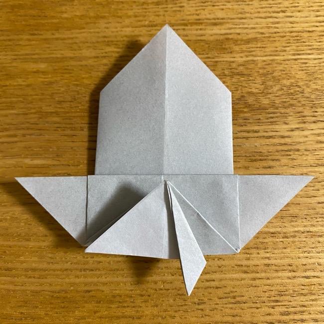 折り紙のフクロウはリアルでかわいい♪折り方作り方 (28)