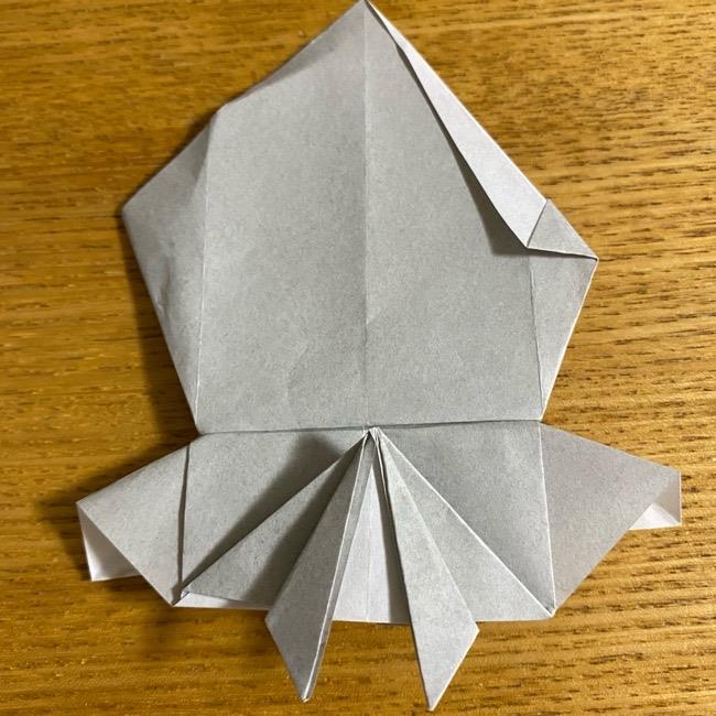 折り紙のフクロウはリアルでかわいい♪折り方作り方 (39)