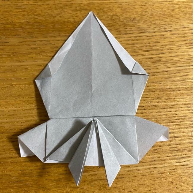 折り紙のフクロウはリアルでかわいい♪折り方作り方 (40)