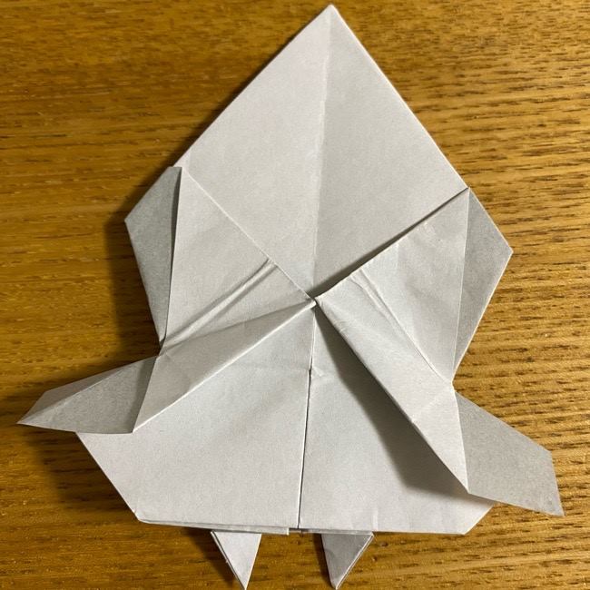 折り紙のフクロウはリアルでかわいい♪折り方作り方 (41)