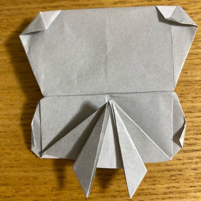 折り紙のフクロウはリアルでかわいい♪折り方作り方 (54)
