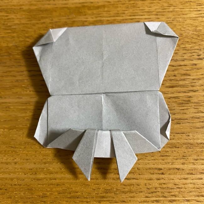 折り紙のフクロウはリアルでかわいい♪折り方作り方 (57)