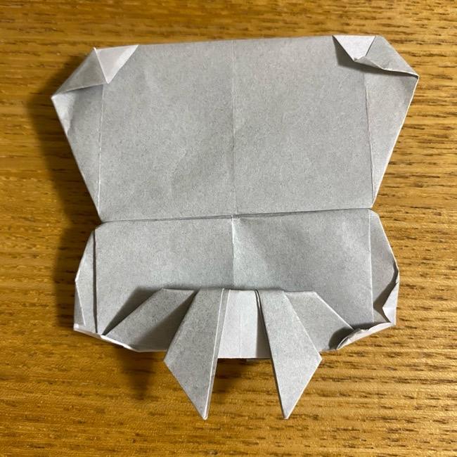 折り紙のフクロウはリアルでかわいい♪折り方作り方 (58)