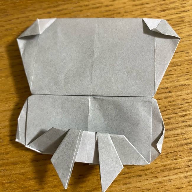 折り紙のフクロウはリアルでかわいい♪折り方作り方 (59)