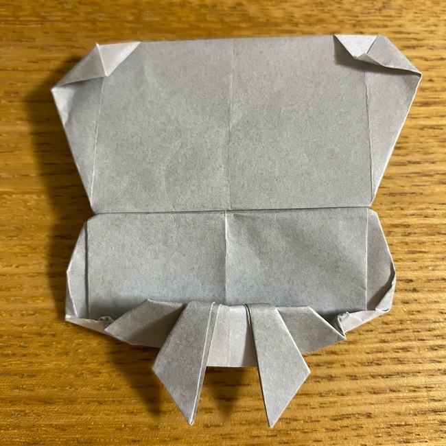 折り紙のフクロウはリアルでかわいい♪折り方作り方 (61)