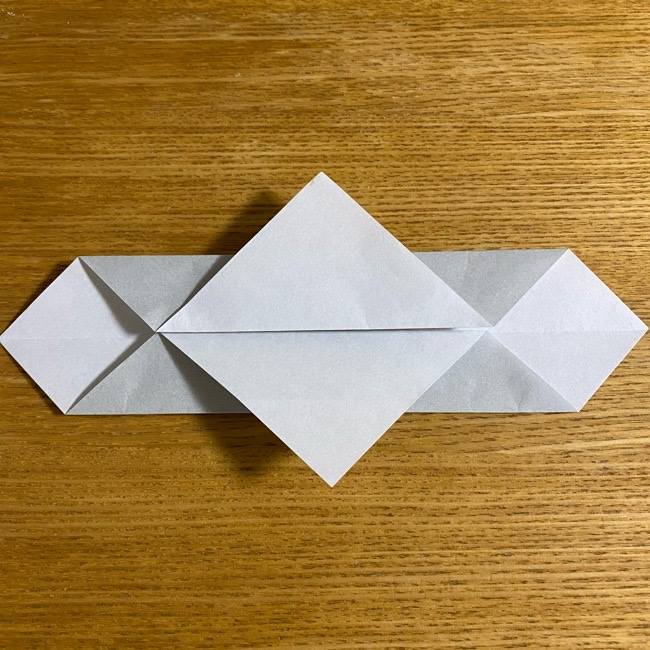 折り紙のフクロウはリアルでかわいい♪折り方作り方 (9)