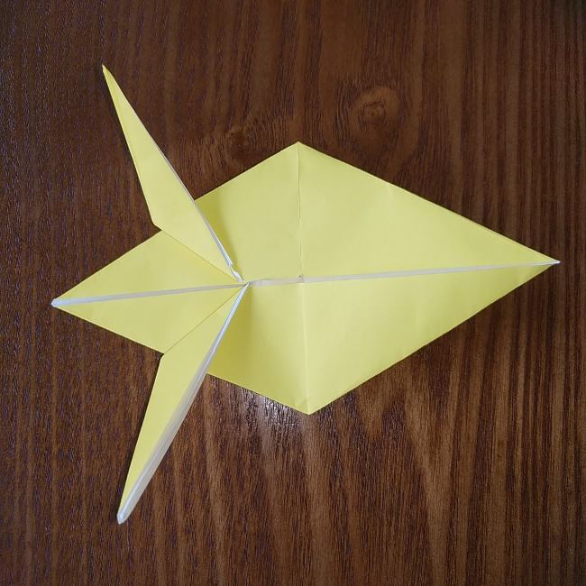 折り紙の折り方 ピカチュウ (10)