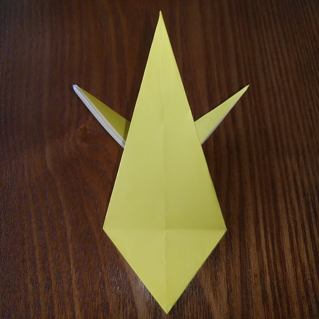 折り紙の折り方 ピカチュウ (11)
