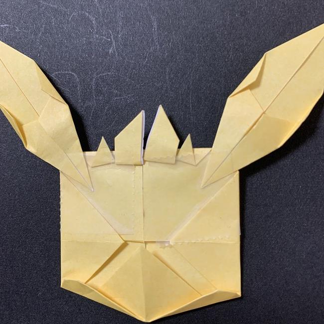 折り紙イーブイの作り方折り方 (17)