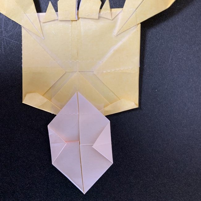 折り紙イーブイの作り方折り方 (28)