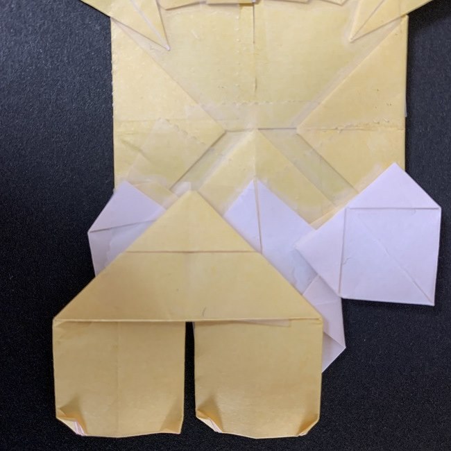 折り紙イーブイの作り方折り方 (39)