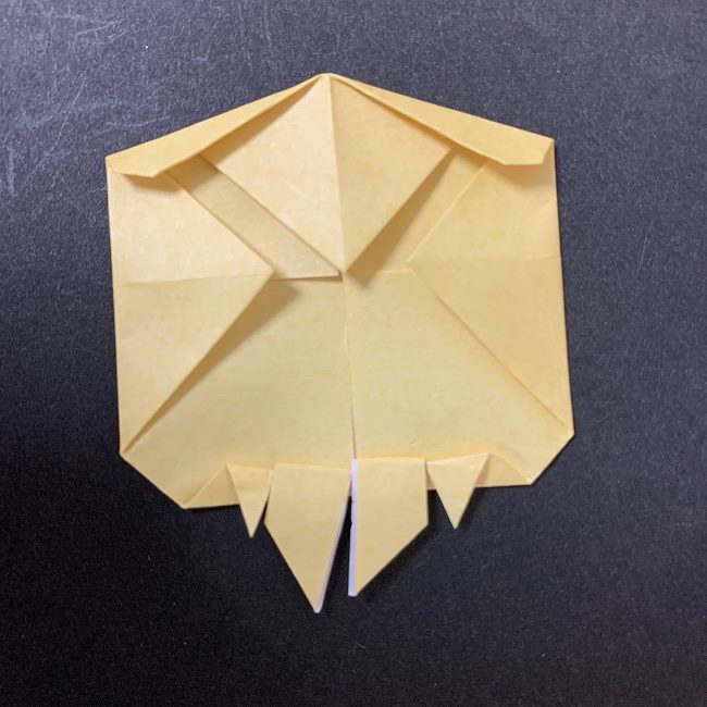 折り紙イーブイの作り方折り方 (9)