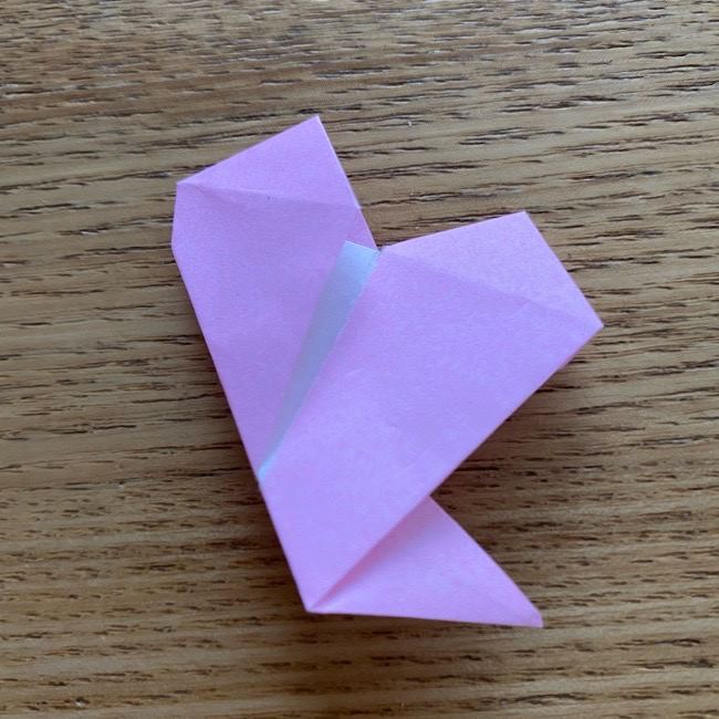 桜の折り紙 切らないで立体的で簡単な折り方作り方38