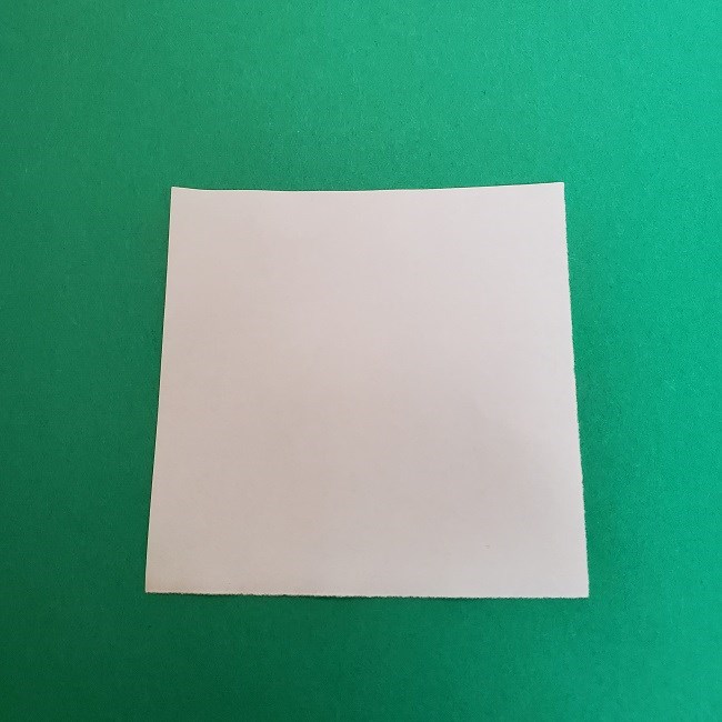 真菰のお面の折り紙 折り方 (1)