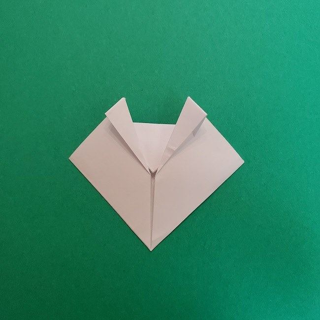 真菰のお面の折り紙 折り方 (10)