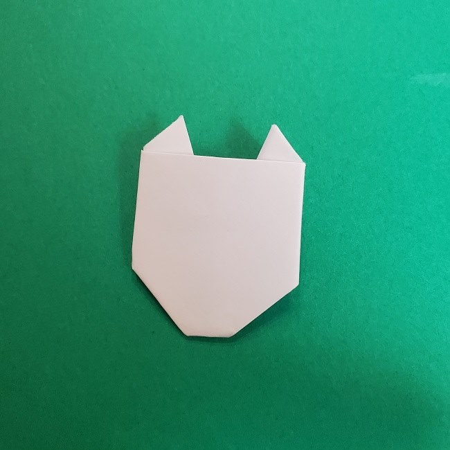 真菰のお面の折り紙 折り方 (13)