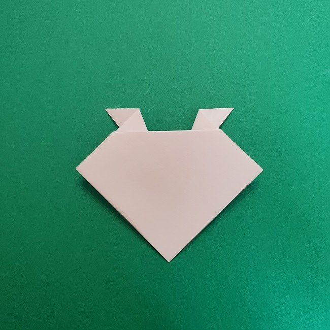 真菰のお面の折り紙 折り方 (6)