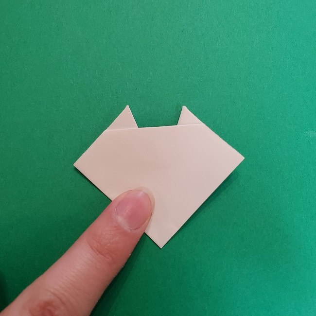 真菰のお面の折り紙 折り方 (9)