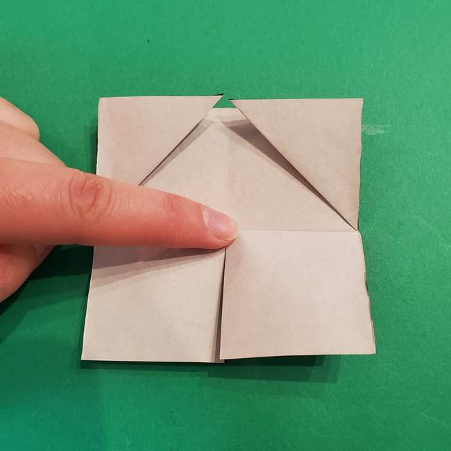 鬼滅の刃 折り紙のはなこの折り方作り方2(20)