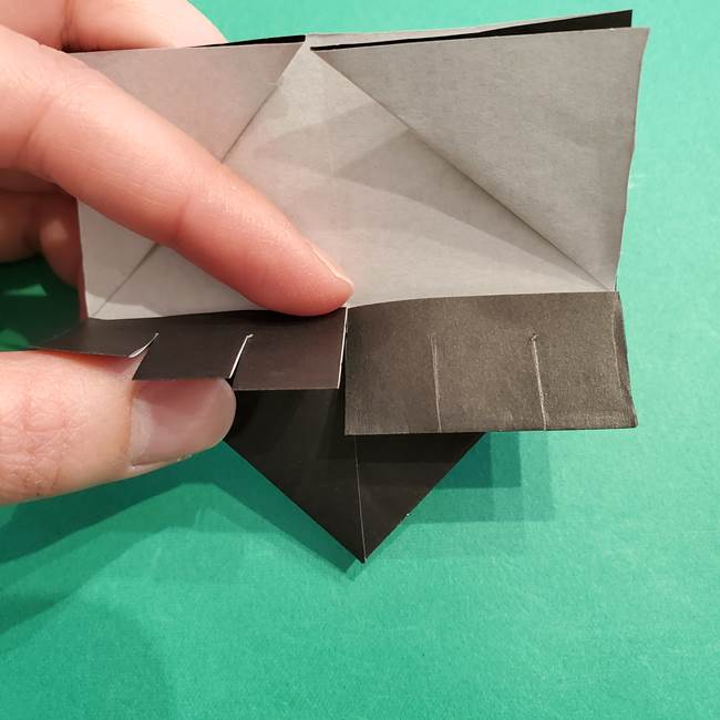 鬼滅の刃 折り紙のはなこの折り方作り方2(23)
