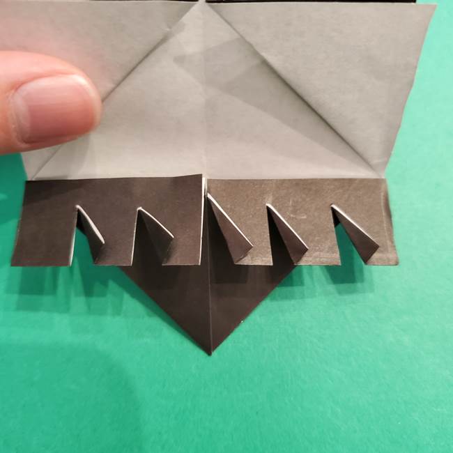 鬼滅の刃 折り紙のはなこの折り方作り方2(24)